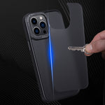 Custodia per telefono antiurto con retro satinato versione oro, For iPhone 14, For iPhone 14 Plus