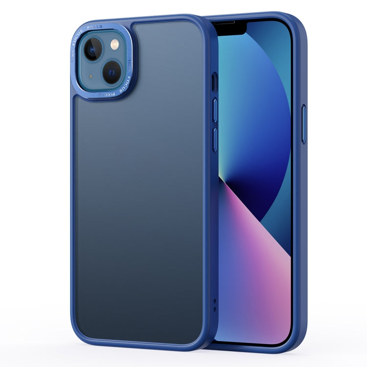 Custodia per telefono antiurto con retro satinato versione oro, For iPhone 14, For iPhone 14 Plus