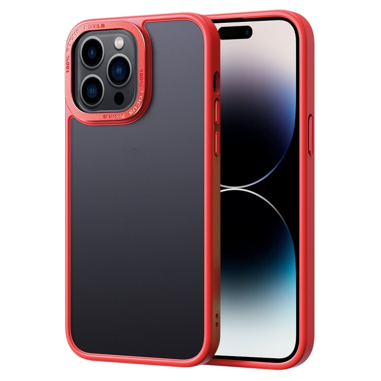 Custodia per telefono antiurto con retro satinato versione oro, For iPhone 14 Pro, For iPhone 14 Pro Max