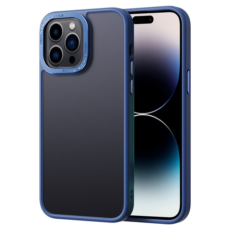 Custodia per telefono antiurto con retro satinato versione oro, For iPhone 14 Pro, For iPhone 14 Pro Max