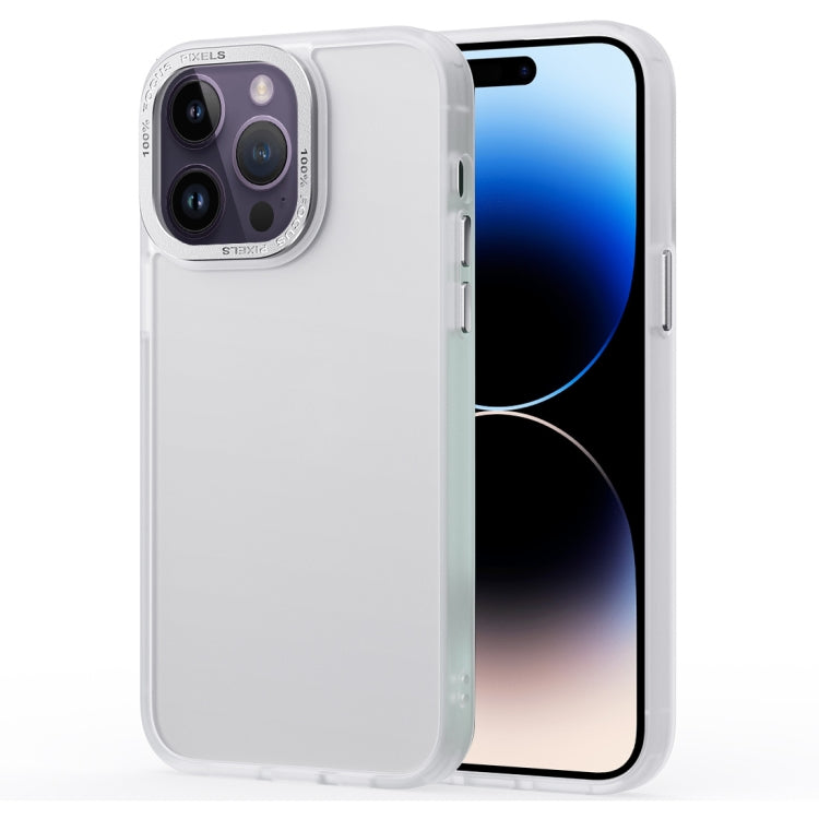Custodia per telefono antiurto con retro satinato versione oro, For iPhone 14 Pro, For iPhone 14 Pro Max