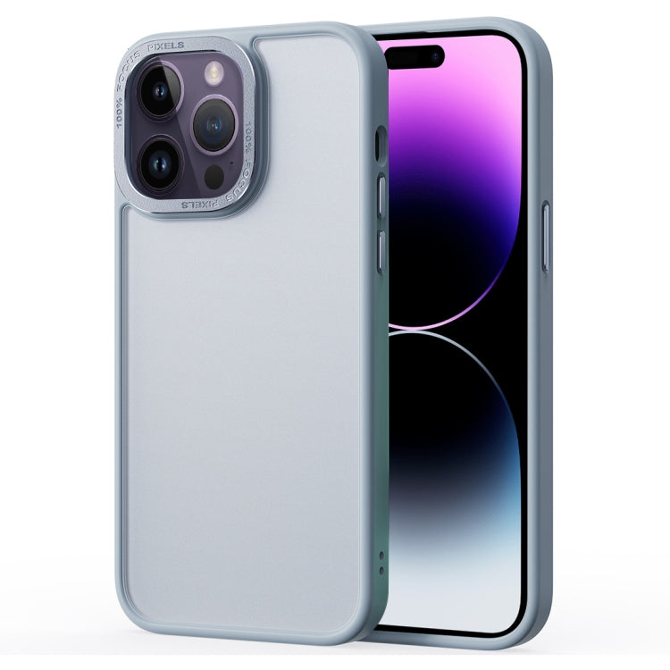 Custodia per telefono antiurto con retro satinato versione oro, For iPhone 14 Pro, For iPhone 14 Pro Max