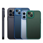 Custodia per telefono antiurto con retro satinato versione oro, For iPhone 14 Pro, For iPhone 14 Pro Max