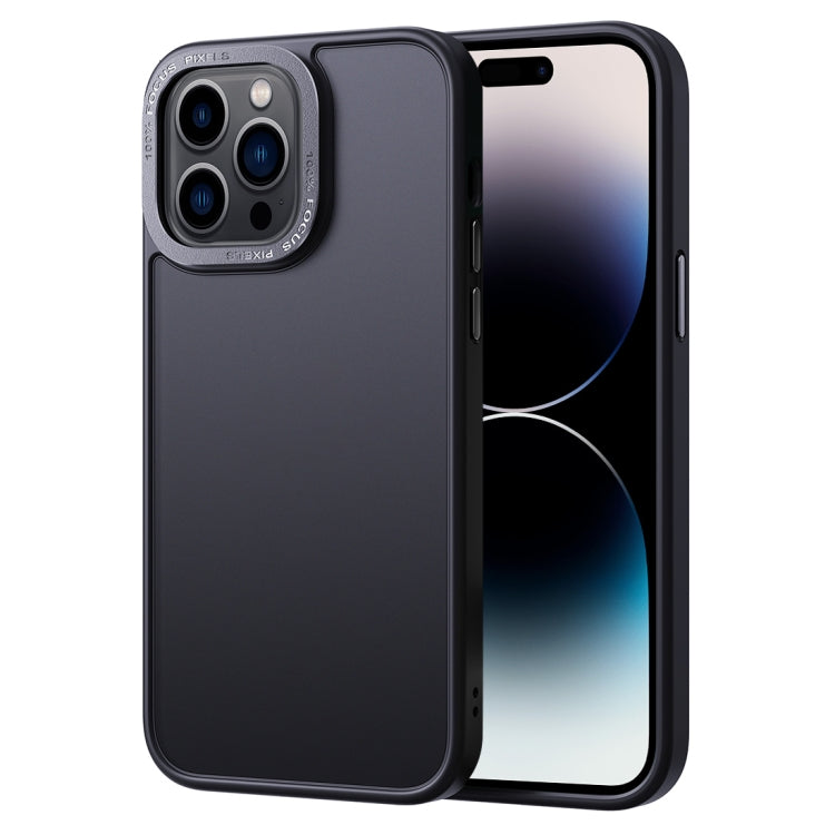 Custodia per telefono antiurto con retro satinato versione oro, For iPhone 14 Pro, For iPhone 14 Pro Max