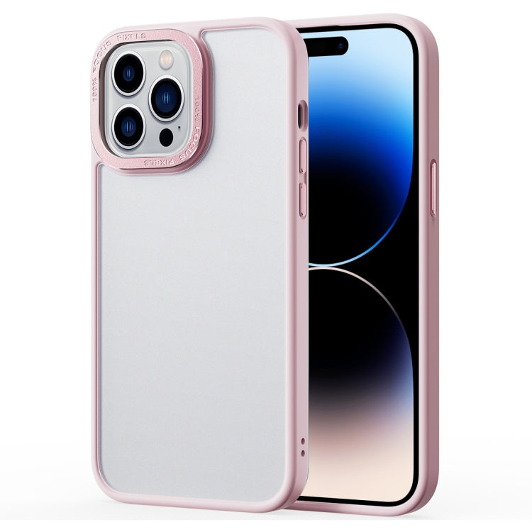 Custodia per telefono antiurto con retro satinato versione oro, For iPhone 14 Pro, For iPhone 14 Pro Max