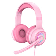 Y20 LED Bass Cuffie da gioco cablate per PC stereo con microfono