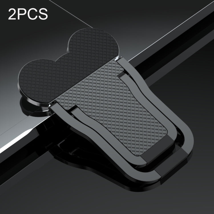 Staffa per supporto per laptop pieghevole in metallo da 2 pezzi