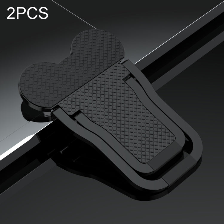 Staffa per supporto per laptop pieghevole in metallo da 2 pezzi