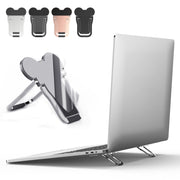 Staffa per supporto per laptop pieghevole in metallo da 2 pezzi
