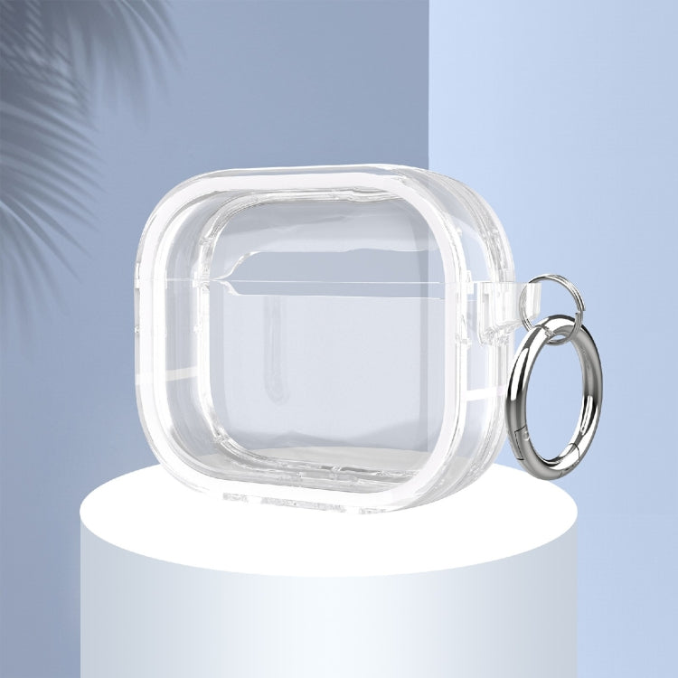 Portafoto bicolore PC+TPU Custodia per auricolari wireless anticaduta con gancio, For AirPods 1/2, For AirPods 3, For AirPods Pro