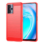 Custodia per telefono TPU in fibra di carbonio con trama spazzolata, For OnePlus Nord CE 2 Lite 5G, For OnePlus Nord CE 2 5G, For OnePlus Ace Racing, For OnePlus Nord 2T
