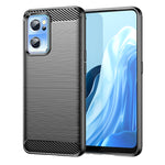 Custodia per telefono TPU in fibra di carbonio con trama spazzolata, For OnePlus Nord CE 2 Lite 5G, For OnePlus Nord CE 2 5G, For OnePlus Ace Racing, For OnePlus Nord 2T