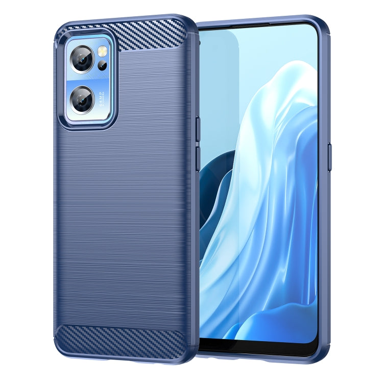 Custodia per telefono TPU in fibra di carbonio con trama spazzolata, For OnePlus Nord CE 2 Lite 5G, For OnePlus Nord CE 2 5G, For OnePlus Ace Racing, For OnePlus Nord 2T