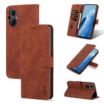 AZNS Skin Feel Calf Texture Flip Custodia in pelle per telefono, For OPPO Reno8 Lite, For vivo Y77 5G