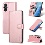 AZNS Skin Feel Calf Texture Flip Custodia in pelle per telefono, For OPPO Reno8 Lite, For vivo Y77 5G