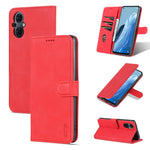 AZNS Skin Feel Calf Texture Flip Custodia in pelle per telefono, For OPPO Reno8 Lite, For vivo Y77 5G