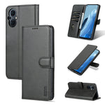 AZNS Skin Feel Calf Texture Flip Custodia in pelle per telefono, For OPPO Reno8 Lite, For vivo Y77 5G