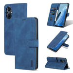 AZNS Skin Feel Calf Texture Flip Custodia in pelle per telefono, For OPPO Reno8 Lite, For vivo Y77 5G