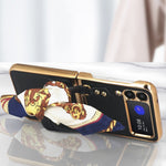 Borsa in pelle design + custodia per telefono PC, For Samsung Galaxy Z Flip3 5G