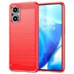 Custodia per telefono TPU in fibra di carbonio con trama spazzolata, For OPPO F21 Pro 5G, For OPPO Reno7 Lite, For OPPO Reno8 Lite, For OPPO A36, For OPPO A96, For OPPO K10, For OPPO Find X5, For OPPO Find X5 Pro