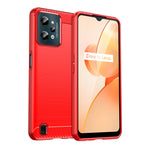 Custodia per telefono TPU in fibra di carbonio con trama spazzolata, For Realme C31, For Realme GT Neo3, For Realme Narzo 50 5G, For Realme Q5i, For Realme V23