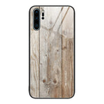 Custodia protettiva in vetro con venature del legno, For Huawei nova 9, For Huawei P30 Pro, For Huawei Nzone S7 Pro 5G, For Huawei nova 3i