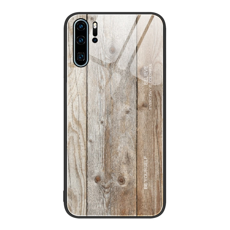 Custodia protettiva in vetro con venature del legno, For Huawei nova 9, For Huawei P30 Pro, For Huawei Nzone S7 Pro 5G, For Huawei nova 3i