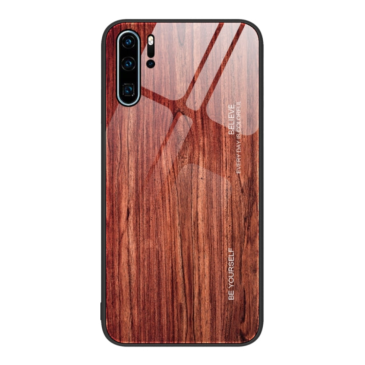Custodia protettiva in vetro con venature del legno, For Huawei nova 9, For Huawei P30 Pro, For Huawei Nzone S7 Pro 5G, For Huawei nova 3i