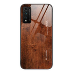 Custodia protettiva in vetro con venature del legno, For Huawei nova 9, For Huawei P30 Pro, For Huawei Nzone S7 Pro 5G, For Huawei nova 3i