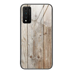 Custodia protettiva in vetro con venature del legno, For Huawei nova 9, For Huawei P30 Pro, For Huawei Nzone S7 Pro 5G, For Huawei nova 3i