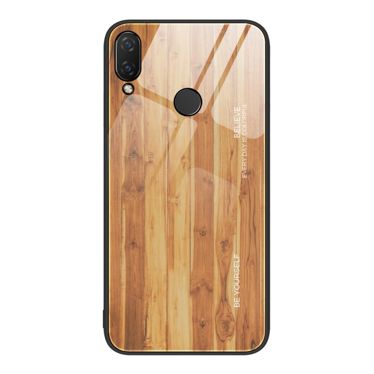 Custodia protettiva in vetro con venature del legno, For Huawei nova 9, For Huawei P30 Pro, For Huawei Nzone S7 Pro 5G, For Huawei nova 3i