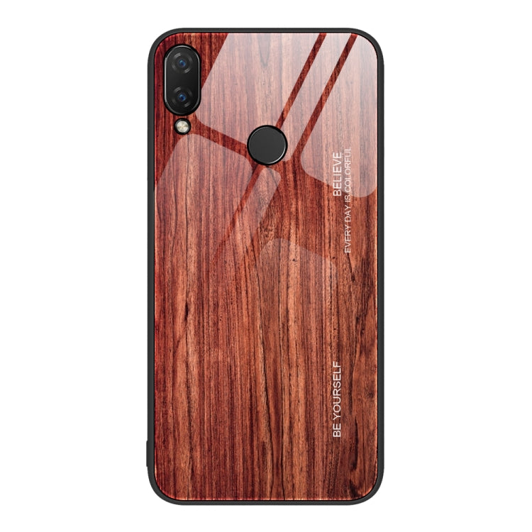 Custodia protettiva in vetro con venature del legno, For Huawei nova 9, For Huawei P30 Pro, For Huawei Nzone S7 Pro 5G, For Huawei nova 3i