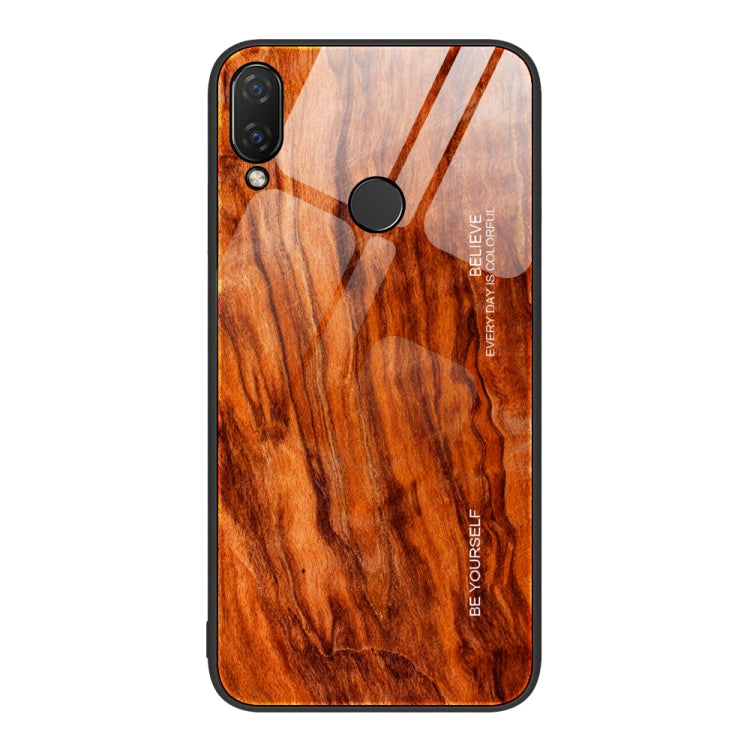 Custodia protettiva in vetro con venature del legno, For Huawei nova 9, For Huawei P30 Pro, For Huawei Nzone S7 Pro 5G, For Huawei nova 3i