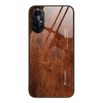 Custodia protettiva in vetro con venature del legno, For Huawei nova 8 Pro 5G, For Huawei nova 8 SE, For Huawei Enjoy 8e, For Huawei Enjoy 20 SE