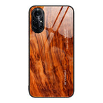 Custodia protettiva in vetro con venature del legno, For Huawei nova 8 Pro 5G, For Huawei nova 8 SE, For Huawei Enjoy 8e, For Huawei Enjoy 20 SE