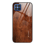 Custodia protettiva in vetro con venature del legno, For Huawei nova 8 Pro 5G, For Huawei nova 8 SE, For Huawei Enjoy 8e, For Huawei Enjoy 20 SE