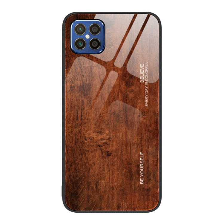 Custodia protettiva in vetro con venature del legno, For Huawei nova 8 Pro 5G, For Huawei nova 8 SE, For Huawei Enjoy 8e, For Huawei Enjoy 20 SE