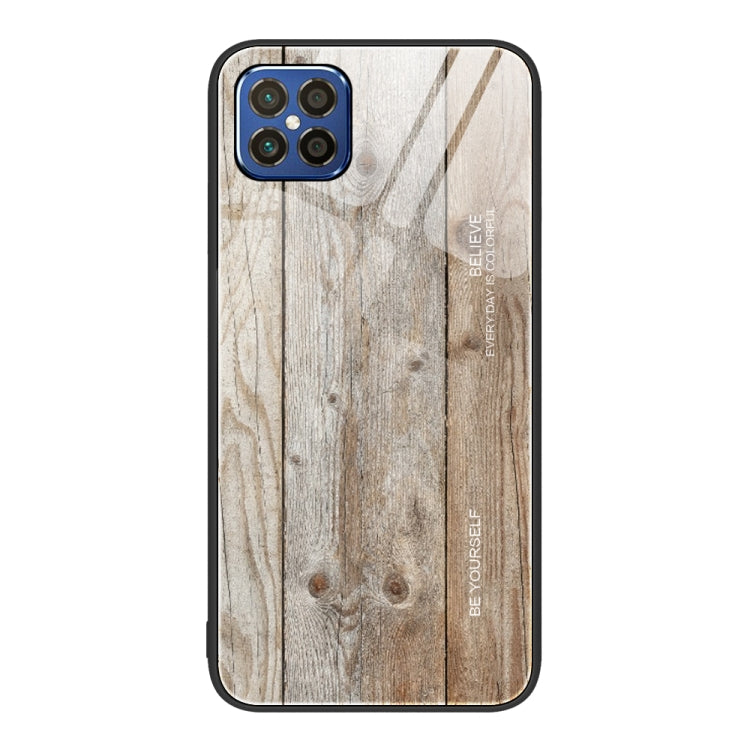 Custodia protettiva in vetro con venature del legno, For Huawei nova 8 Pro 5G, For Huawei nova 8 SE, For Huawei Enjoy 8e, For Huawei Enjoy 20 SE