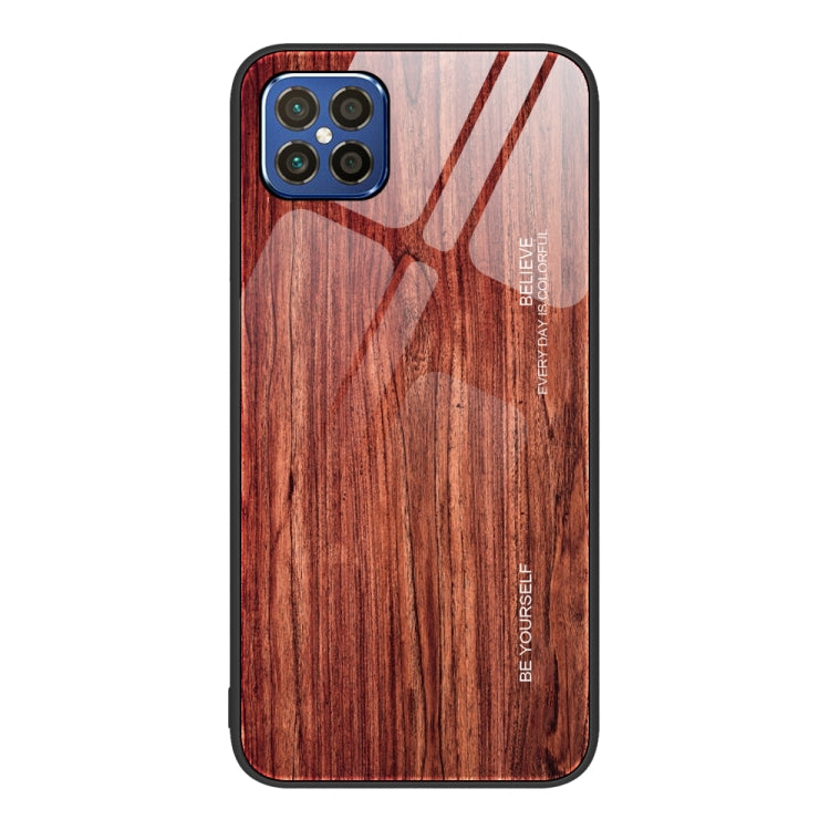 Custodia protettiva in vetro con venature del legno, For Huawei nova 8 Pro 5G, For Huawei nova 8 SE, For Huawei Enjoy 8e, For Huawei Enjoy 20 SE
