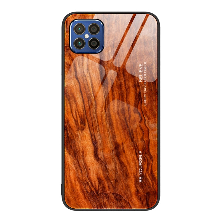 Custodia protettiva in vetro con venature del legno, For Huawei nova 8 Pro 5G, For Huawei nova 8 SE, For Huawei Enjoy 8e, For Huawei Enjoy 20 SE