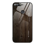 Custodia protettiva in vetro con venature del legno, For Huawei nova 8 Pro 5G, For Huawei nova 8 SE, For Huawei Enjoy 8e, For Huawei Enjoy 20 SE