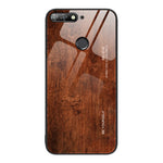 Custodia protettiva in vetro con venature del legno, For Huawei nova 8 Pro 5G, For Huawei nova 8 SE, For Huawei Enjoy 8e, For Huawei Enjoy 20 SE