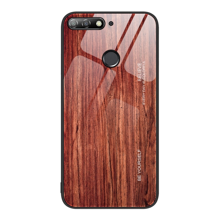 Custodia protettiva in vetro con venature del legno, For Huawei nova 8 Pro 5G, For Huawei nova 8 SE, For Huawei Enjoy 8e, For Huawei Enjoy 20 SE