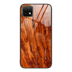 Custodia protettiva in vetro con venature del legno, For Huawei Enjoy 20 5G, For Huawei Maimang 6, For Huawei Maimang 7, For Huawei Maimang 10
