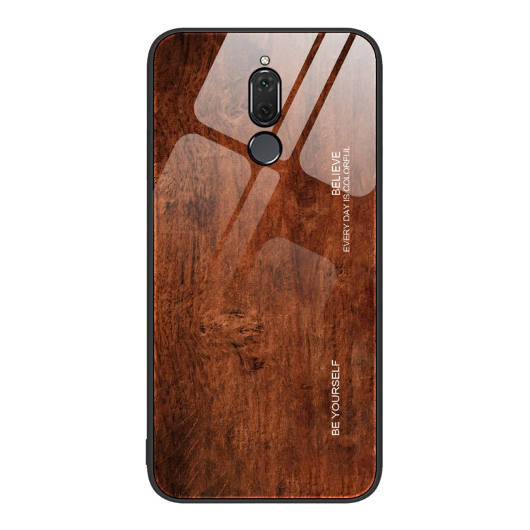 Custodia protettiva in vetro con venature del legno, For Huawei Enjoy 20 5G, For Huawei Maimang 6, For Huawei Maimang 7, For Huawei Maimang 10