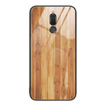 Custodia protettiva in vetro con venature del legno, For Huawei Enjoy 20 5G, For Huawei Maimang 6, For Huawei Maimang 7, For Huawei Maimang 10
