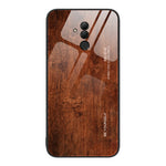 Custodia protettiva in vetro con venature del legno, For Huawei Enjoy 20 5G, For Huawei Maimang 6, For Huawei Maimang 7, For Huawei Maimang 10