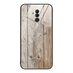 Custodia protettiva in vetro con venature del legno, For Huawei Enjoy 20 5G, For Huawei Maimang 6, For Huawei Maimang 7, For Huawei Maimang 10
