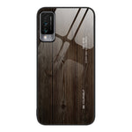 Custodia protettiva in vetro con venature del legno, For Huawei Enjoy 20 5G, For Huawei Maimang 6, For Huawei Maimang 7, For Huawei Maimang 10