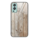 Custodia protettiva in vetro con venature del legno, For OnePlus Nord 2 5G, For OnePlus Nord N10 5G, For OnePlus Nord N100, For OnePlus 10 Pro